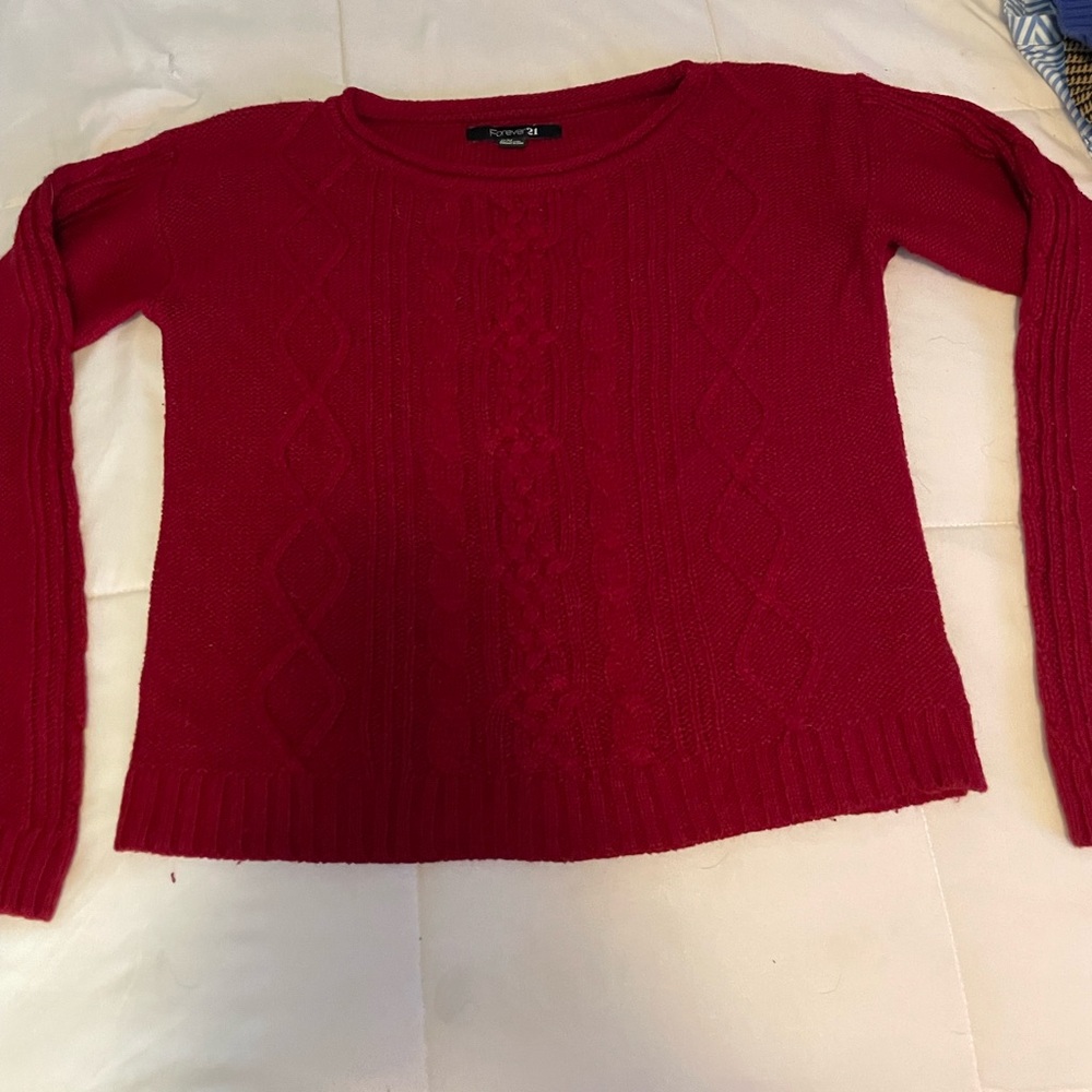 Forever 21 Red Sweater